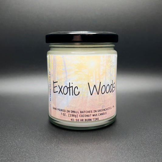 Exotic Woods Candle