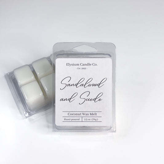 sandalwood and Suede Wax Melt
