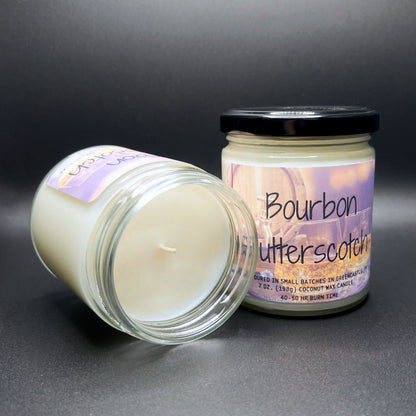 Bourbon Butterscotch Scented Candle