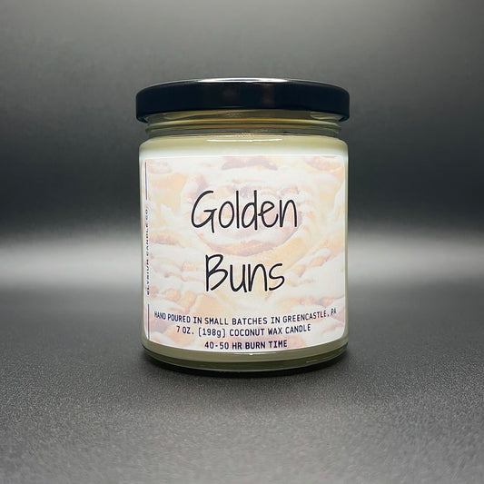 Golden Buns Candle