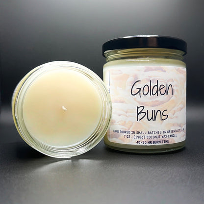 Golden Buns Candle