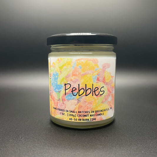 Pebbles Candle